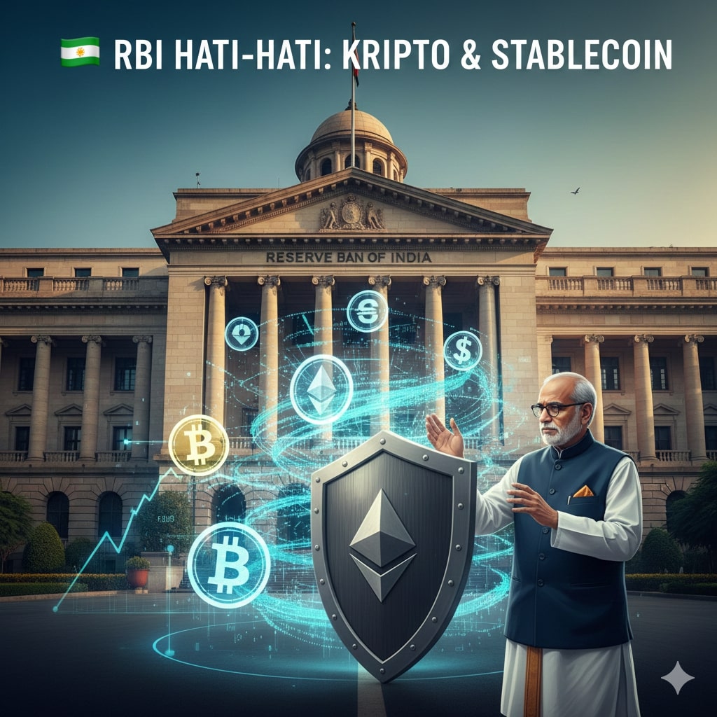 RBI Ambil Sikap Hati-hati Terhadap Kripto dan Stablecoin