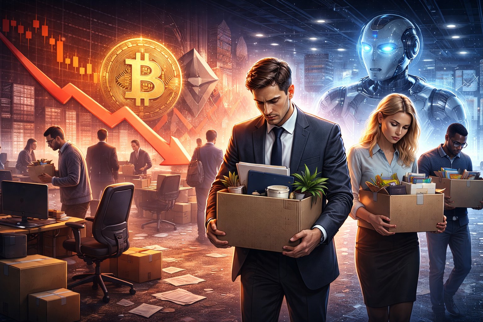 Gelombang PHK Industri Kripto 2026: Perusahaan Pangkas Karyawan, AI Jadi Faktor Utama